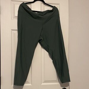 Old Navy Active High-Rise Leggings Size XXL Green